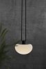 OGRODOWA LAMPA WISZĄCA ZEWNĘTRZNA SPONGE 20 NORDLUX NA TARAS KULA BIAŁA